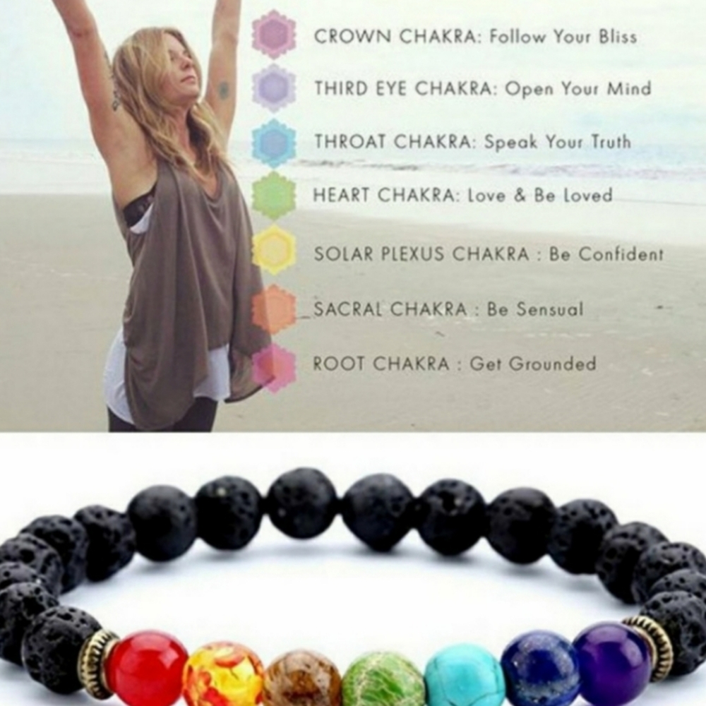 Essential Oil Lava Rock Bracelet